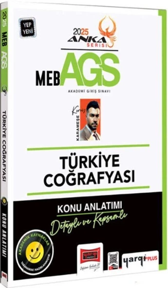 2025 MEB AGS Anka Serisi Türkiye Coğrafyası Konu Anlatımı Yargı Yayınları ürün görseli 1