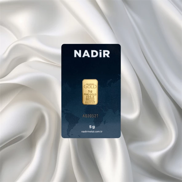 5 Gr 24 Ayar 999.9 Nadir Gram Altın ürün görseli 1
