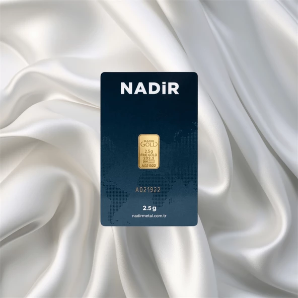 2.5 Gr 24 Ayar 999.9 Nadir Gram Altın ürün görseli 1
