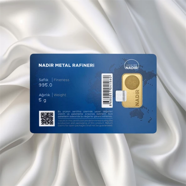 5 GR 24 AYAR NADİR GRAM ALTIN - Resim 2