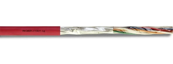 Reçber 2x2x0,80+0,80 mm J-Y(ST)Y Yangın Kablosu 1mt ürün görseli 1