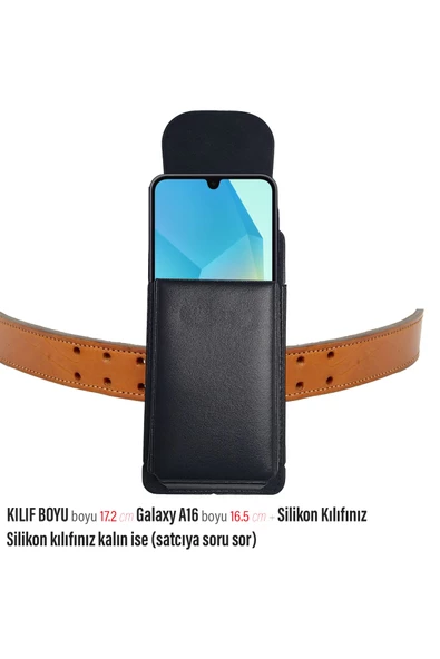 Samsung A16 Kemer Kılıf Kapaklı Bel Kemer Kılıfı ürün görseli 1