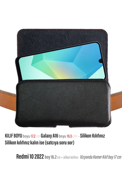 Samsung A16 Kemer Kılıf Kapaklı Bel Kemer Kılıfı ürün görseli 1