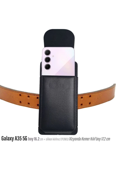 Samsung A35 Kemer Kılıfı Bele Takılan Kemer Kılıf Kapaklı ürün görseli 1