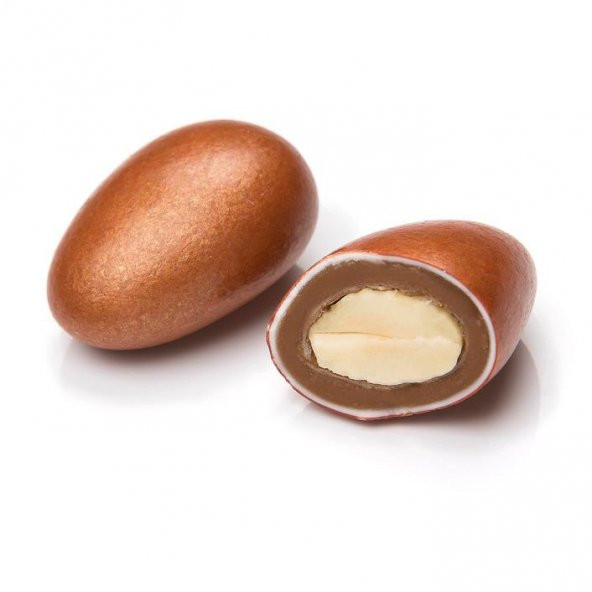 Melodi Bronz Renkli Badem Şekeri 500 gr - Resim 2