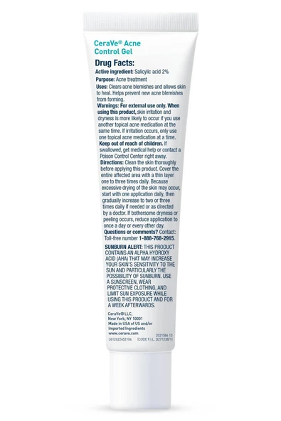 CeraVe Akne Kontrol Jeli 40ML - Resim 3