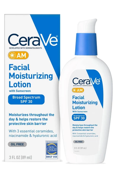 CeraVe SPF30 Yüz Nemlendirici Gündüz Losyonu 89ML ürün görseli 1