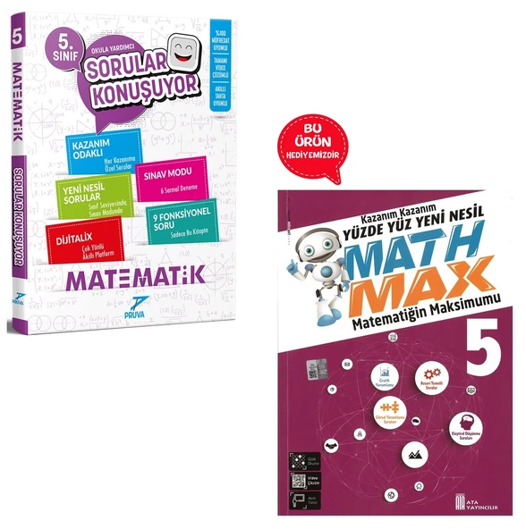 5.Sınıf Pruva Matematik Soru Bankası (Hediyeli) ürün görseli 1