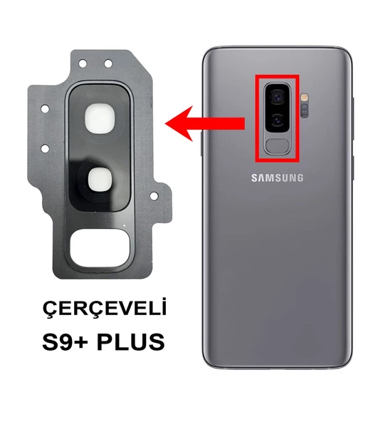 SAMSUNG S9 PLUS ARKA KAMERA LENSİ ürün görseli 1