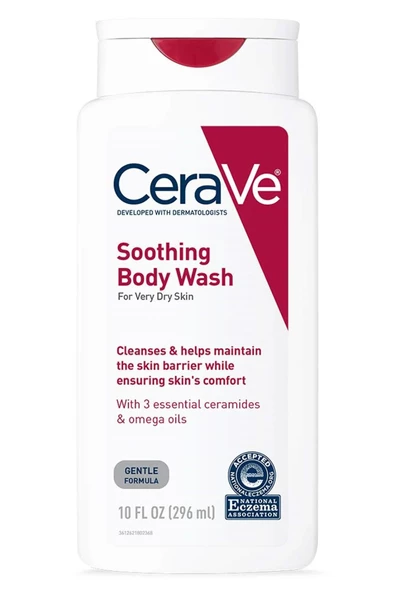 CeraVe Yatıştırıcı Duş Jeli 296ML ürün görseli 1