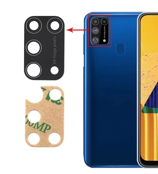 SAMSUNG M31 ARKA KAMERA LENSİ ürün görseli 1