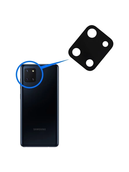 SAMSUNG NOTE 10 LİTE ARKA KAMERA LENSİ ürün görseli 1