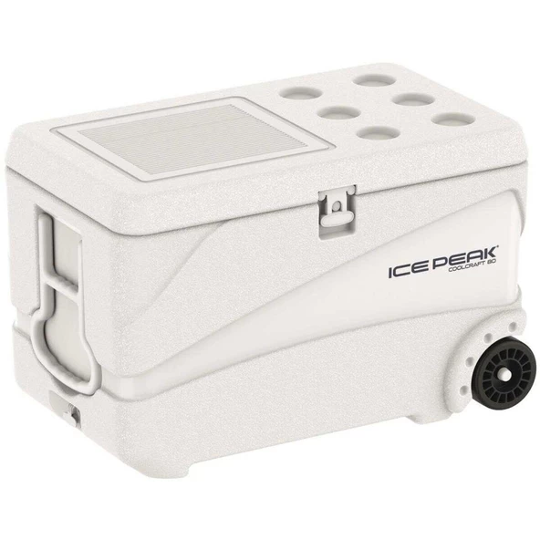 IcePeak CoolCraft 80 Tekerlekli Buzluk 75.2lt Beyaz ürün görseli 1