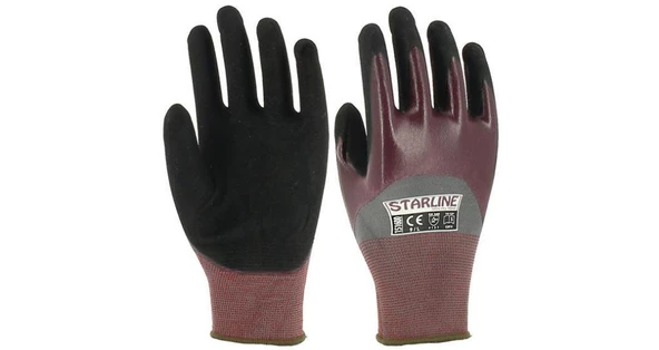 Starline E-151600 Köpük Nitril Eldiven  10 ürün görseli 1