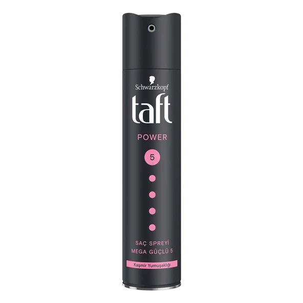 Taft Saç Spreyi 5-Power 250ml Kaşmir Yumuşaklığı ürün görseli 1