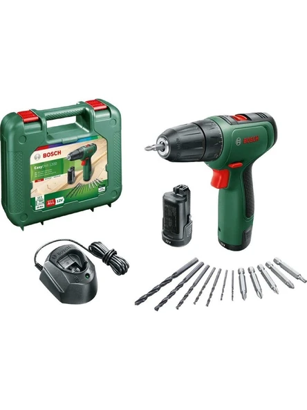 Bosch EasyDrill 1200 Çift Akülü 1.5 Ah Vidalama ürün görseli 1