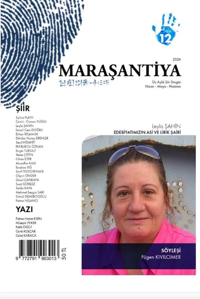 Maraşantiya Dergi 12.Sayı Nisan-Mayıs-Haziran 2024 ürün görseli 1