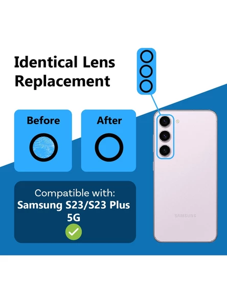 SAMSUNG S23 PLUS ARKA KAMERA LENSİ ürün görseli 1