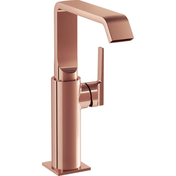 VitrA Suit A4276529 Lavabo Bataryası, Soft Bakır ürün görseli 1