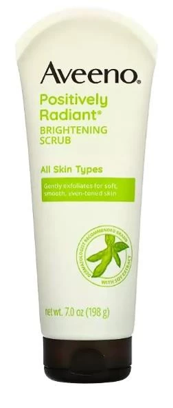 AVEENO Positively Radiant Cilt Aydınlatıcı Peeling Günlük Yüz Peelingi Nem Zengini 7.0 oz 198gr ürün görseli 1
