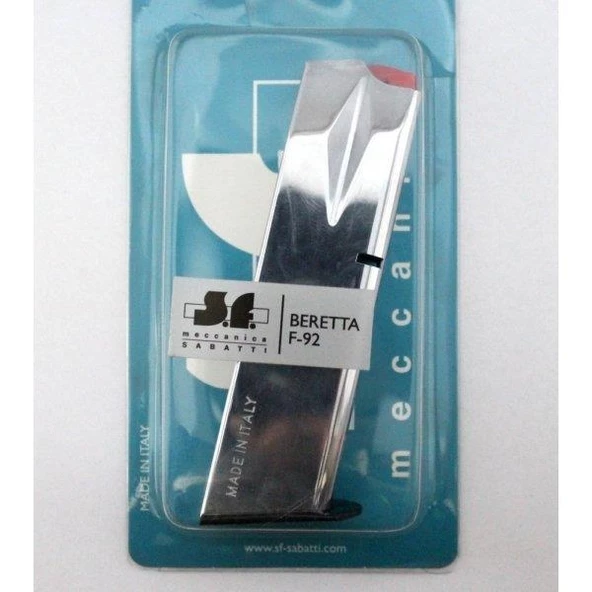 Sabatti Beretta F92 Yedek Şarjör 15+1 Beyaz ürün görseli 1