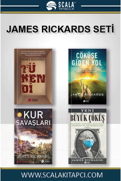 Scala Yayıncılık James Rickards Seti ürün görseli 1