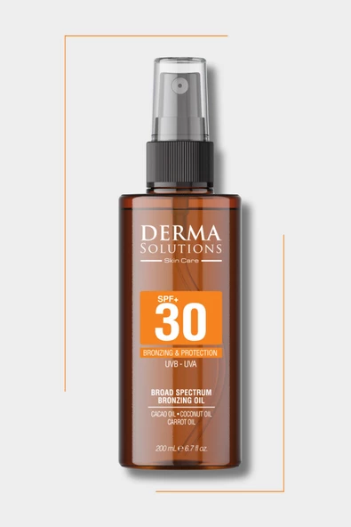 Derma Solutions SPF30+ Bronzing 200ml ürün görseli 1