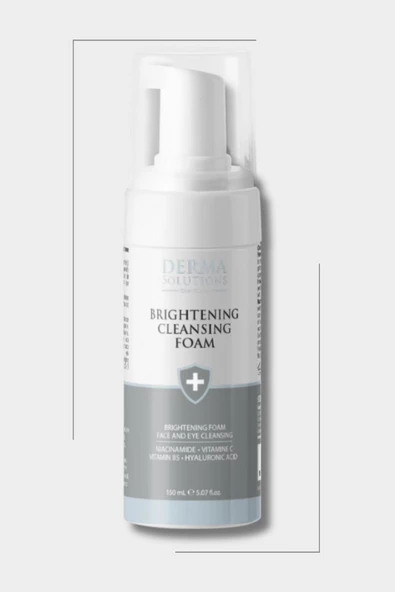 Derma Solutions Brightening leansing Foam 150ml ürün görseli 1