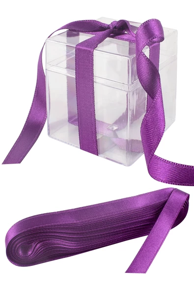 Saten Kurdele 1 CM 10 mt - Resim 9