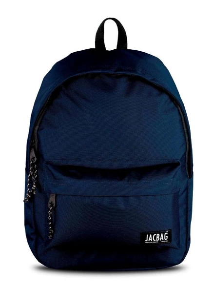 Jacbag Classic İki Bölmeli Lacivert Okul Günlük Seyahat Sırt Çantası ürün görseli 1
