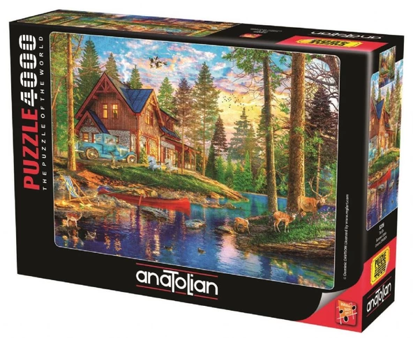 Anatolian 4000 Parça Taş Ev Puzzle ürün görseli 1