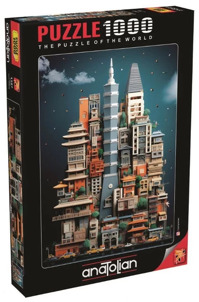 Anatolian 1000 Parça Taipei Puzzle - Yasin Yaman ürün görseli 1