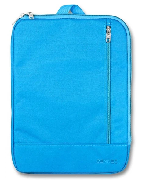 Cennec Dikey Mavi Evrak ve Laptop/Notebook Çantası - 15,6 inç Uyumlu - Erkek ürün görseli 1