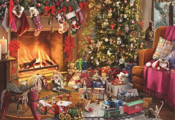 Anatolian 500 Parça Noel Puzzle - Olga Artbeat ürün görseli 1