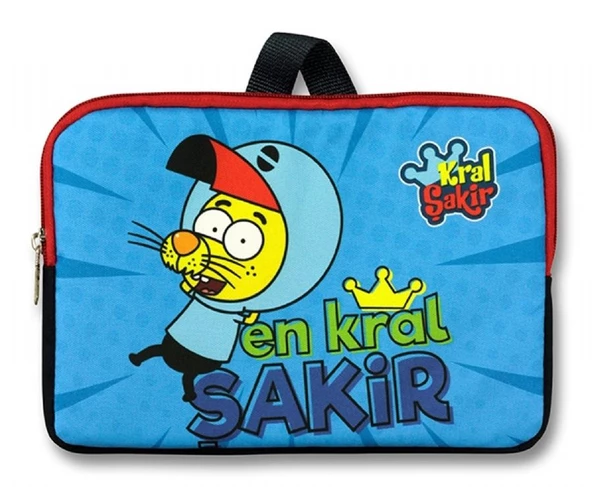 Cennec Yatay Mavi Kral Şakir Tablet Çantası - Erkek Çocuk - 10,9 inç ve Altındaki Tabletler İçin Uyumlu ürün görseli 1