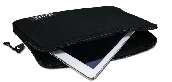 Jacbag Siyah Unisex Tablet Çantası/Kılıfı (Suya Dayanıklı Malzeme) ürün görseli 1
