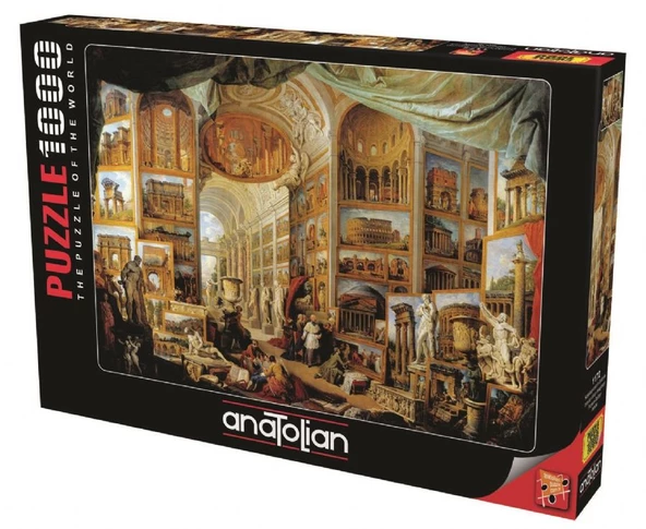 Anatolian 1000 Parça Koleksiyonerin Galerisi Sanatsal Puzzle - Panini ürün görseli 1