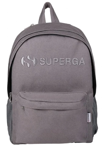 Superga Grey Linen Günlük ve Seyahat Sırt Çantası ürün görseli 1