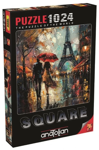 Anatolian 1024 Parça Parça Paris'te Aşk Kare Puzzle - Onur Aslan ürün görseli 1