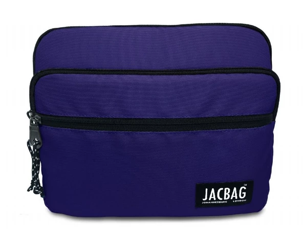 Jacbag Mor Kız Çocuk ve Kadın Üç Cepli Tablet Telefon Defter Çantası ürün görseli 1