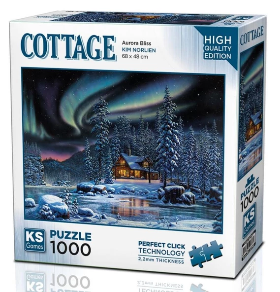 Ks Games 1000 Parça Aurora Bliss Puzzle - Kim Norlien ürün görseli 1