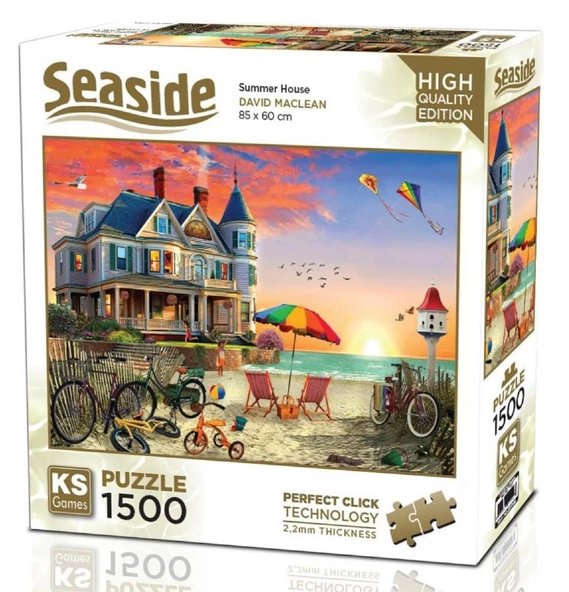 Ks Games 1500 Parça Yazlık Ev Puzzle - David Maclean ürün görseli 1