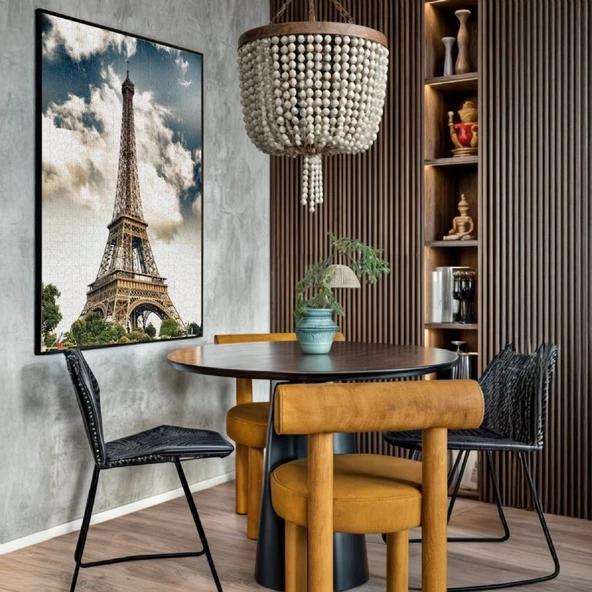 Ks Games 1000 Parça Eiffel Tower Puzzle - Sally Curtis - Resim 3