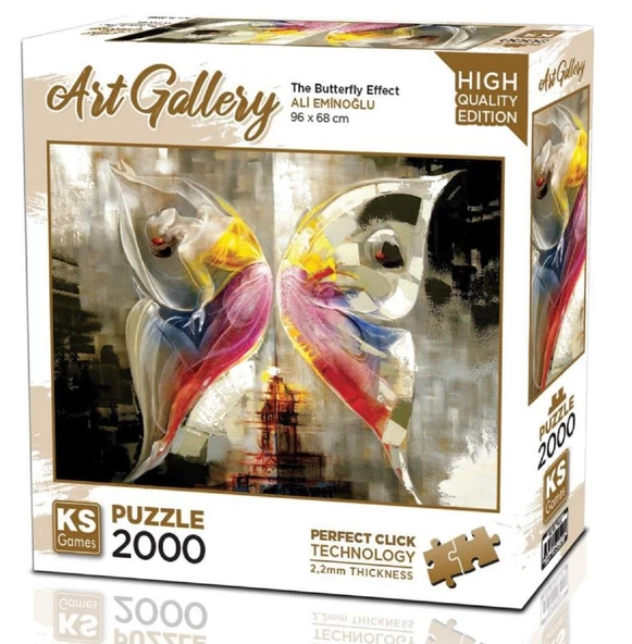 Ks Games 2000 Parça Kelebek Etkisi Puzzle - Ali Eminoğlu ürün görseli 1