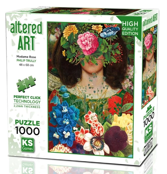 Ks Games 1000 Parça Madame Rose Puzzle - Philip Trully ürün görseli 1