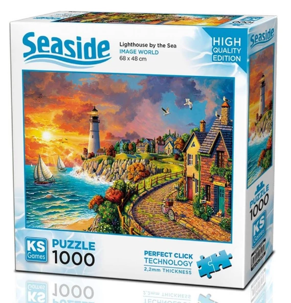 Ks Games 1000 Parça Deniz Feneri Puzzle ürün görseli 1