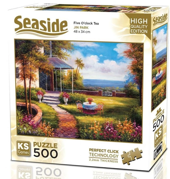 Ks Games 500 Parça Beş çayı Puzzle ürün görseli 1