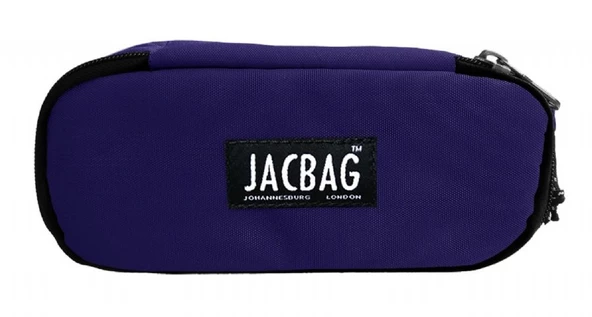 Jacbag Mor Kadın/Kız Çocuk Oval XL Organizer Kalem Kutusu Kalemlik ürün görseli 1