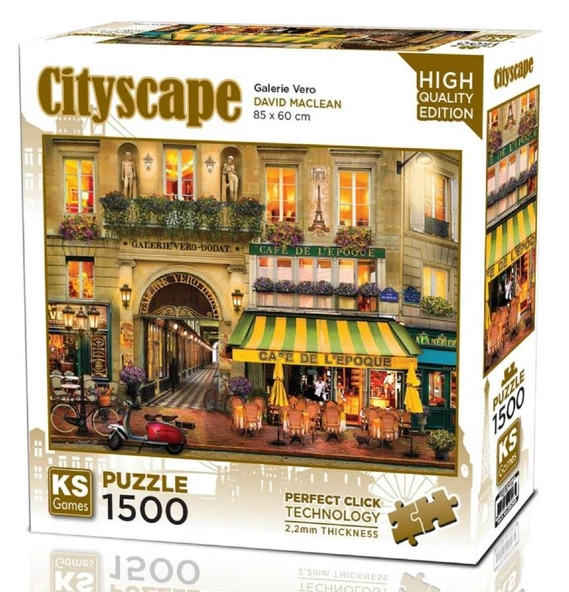 Ks Games 1500 Parça Galeri Vero Puzzle - David Maclean ürün görseli 1