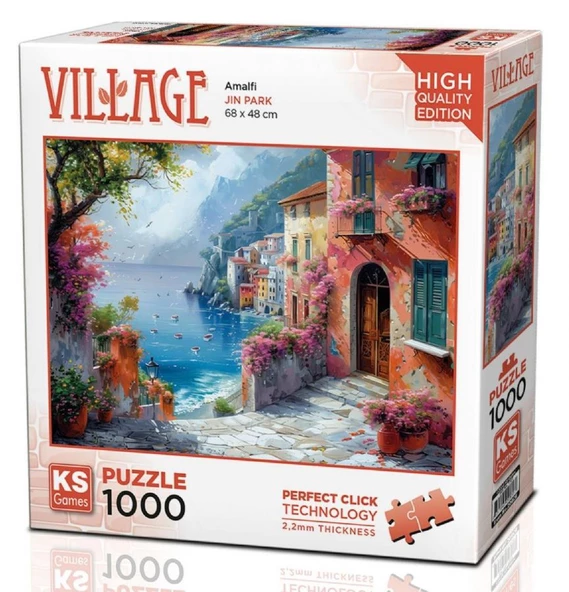 Ks Games 1000 Parça Amalfi Puzzle - Jin Park ürün görseli 1